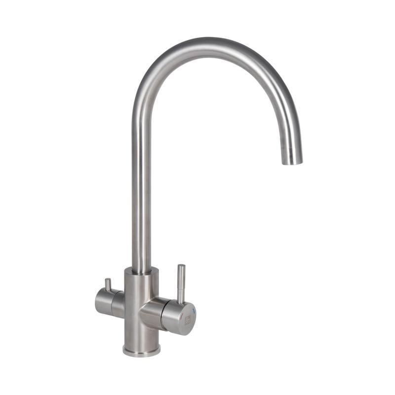 Змішувач для кухні Lidz Aria 020F k35 Nickel (LDARI020FNKS43365)