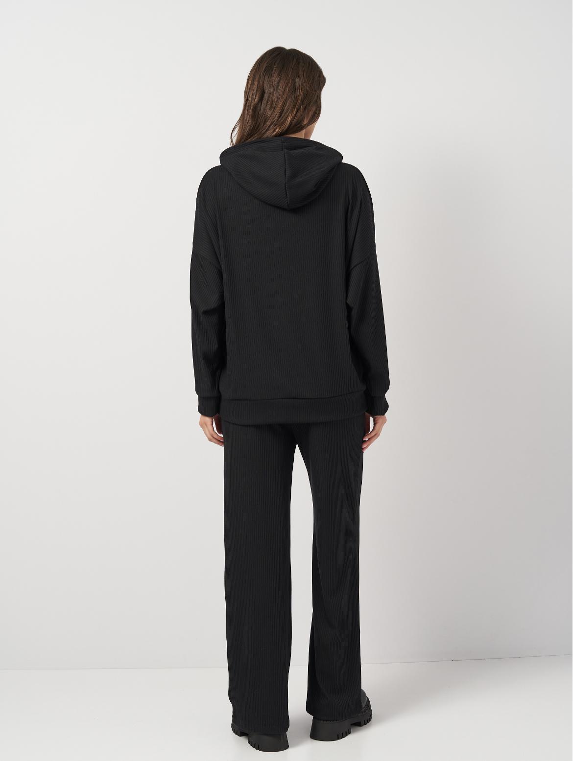 Костюм в рубчик женский лали р. 54 Черный (2285640784) - фото 3 Костюм в рубчик женский лали р. 54 Черный (2285640784) - фото 3