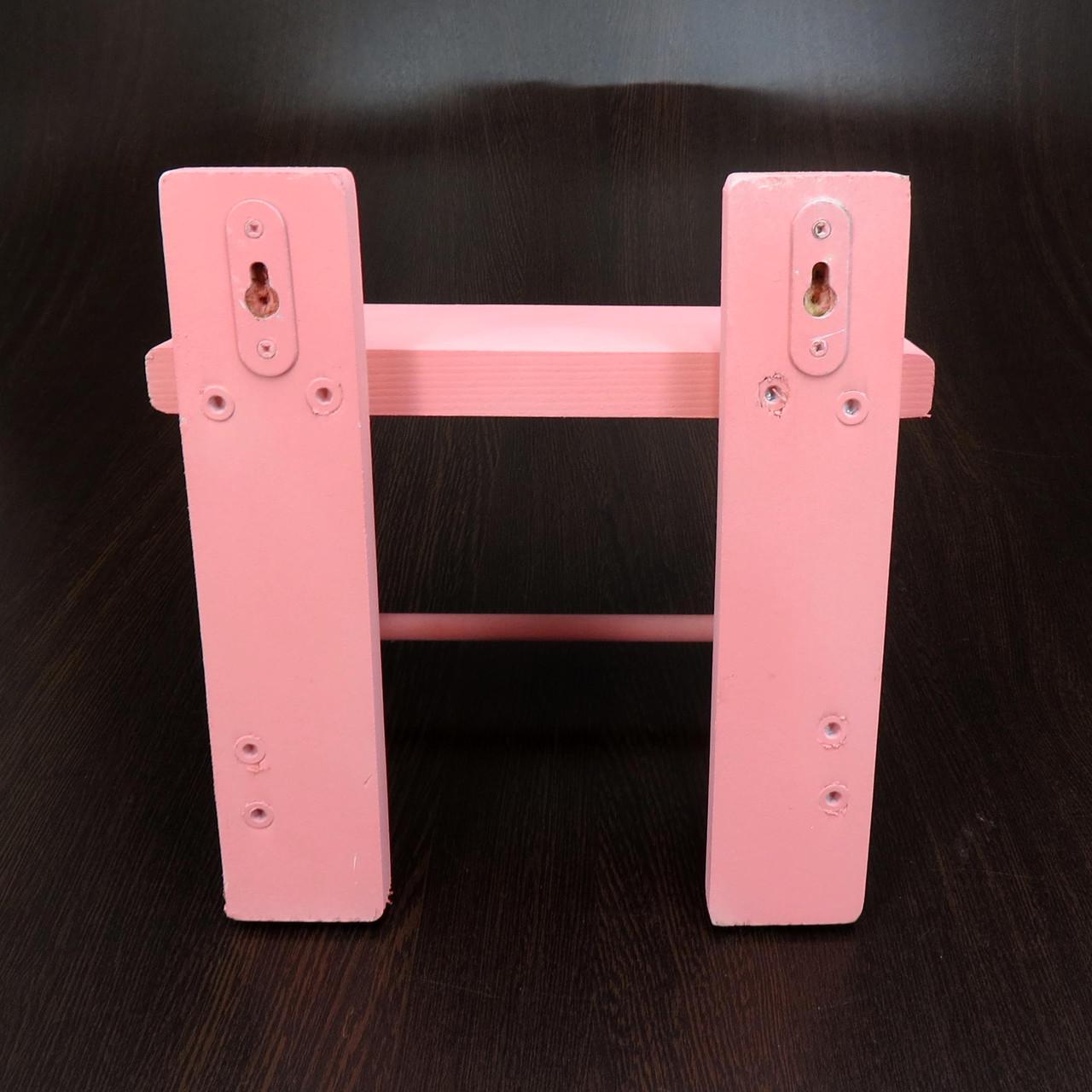 Держатель для туалетной бумаги из дерева Лютеус Барби (ДТБ-002450) - фото 4