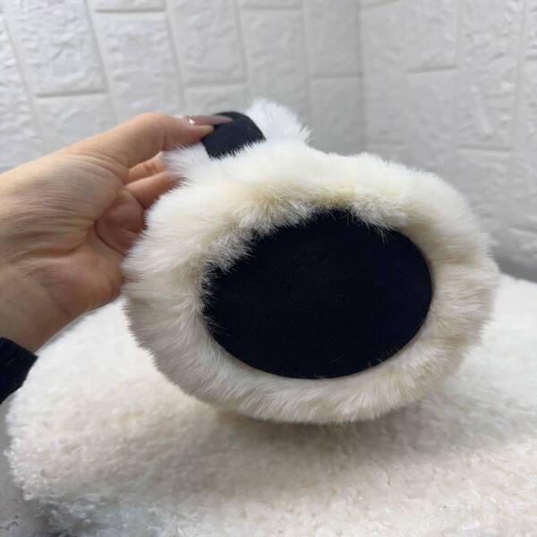 Наушники зимние меховые OneSize Белый (VLD192) - фото 4 Наушники зимние меховые OneSize Белый (VLD192) - фото 4