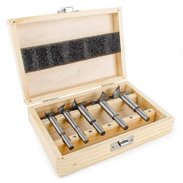 Набор фрез Форстнера Intertool HT-0074 5 шт. (127867) - фото 4