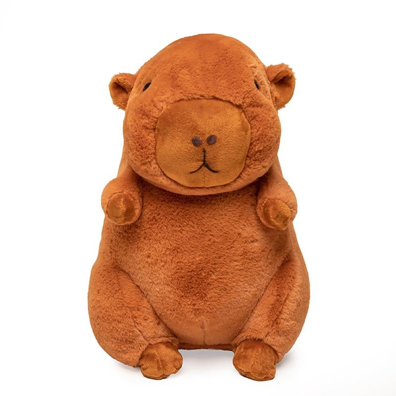 Мягкая игрушка Капибара Kospa 45 см Коричневый (1420) Мягкая игрушка Капибара Kospa 45 см Коричневый (1420)