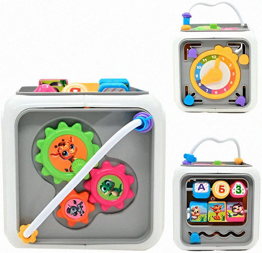 Музыкальный развивающий куб WToys 25462 украинская озвучка - фото 4