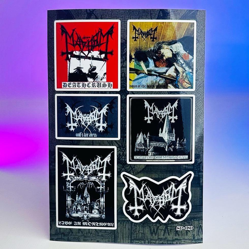 Стикер-пак Mayhem Albums SP-080 (00000000734)