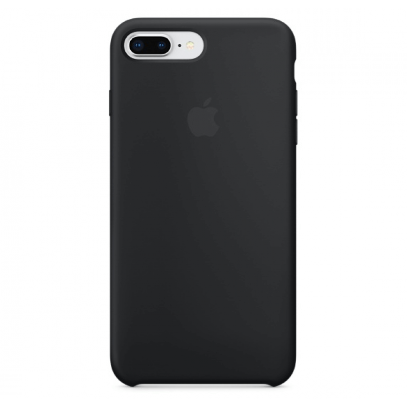 Чехол GoVern Silicone Case для Apple iPhone 7 Plus/8 Plus Black - фото 1