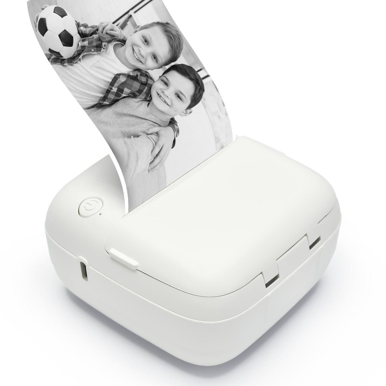 Термопринтер Bluetooth JETIX Mini Printer Student 2 із термопапером