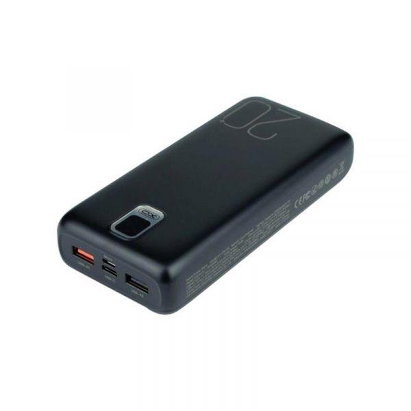 Повербанк Xo PR185 20000 mAh Black (1567016) - фото 2