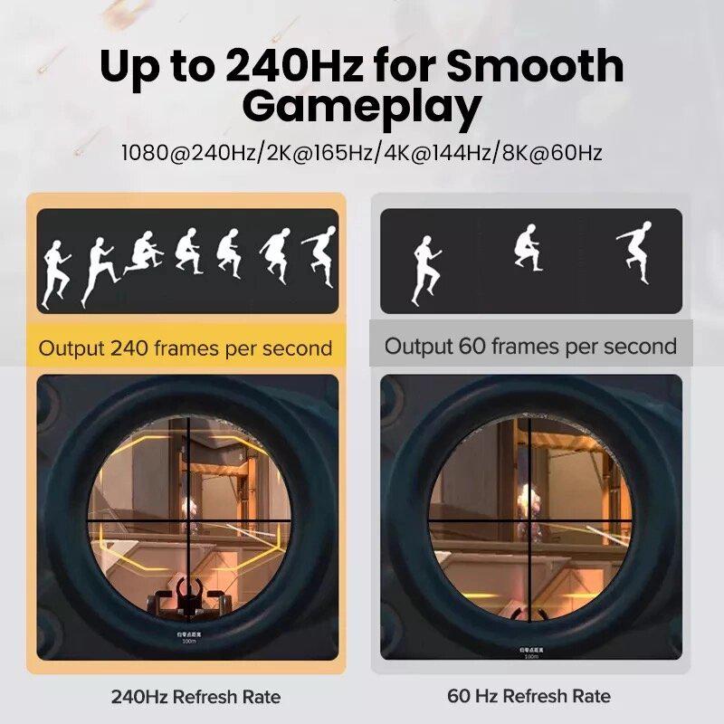 Кабель UGREEN DP112 DisplayPort M/M 2 м Black (60843) - фото 6 Кабель UGREEN DP112 DisplayPort M/M 2 м Black (60843) - фото 6