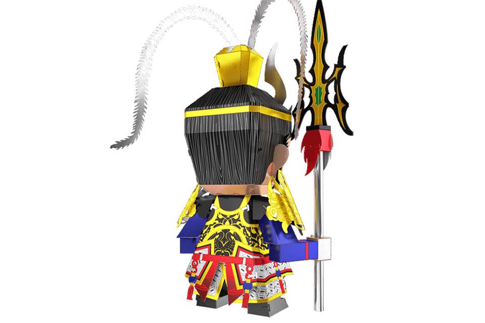 Конструктор Piececool Killen'lv bu Q011 колекційна модель - фото 4 Конструктор Piececool Killen'lv bu Q011 колекційна модель - фото 4