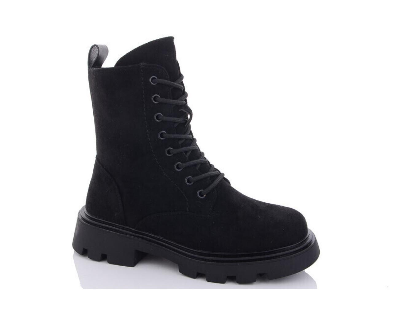 Ботинки зимние женские Purlina 318443/37 р. 37 Черный