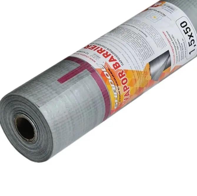 Покрівельна пароізоляційна мембрана 60 г/м2 1,5х50 м (ГБС00002)