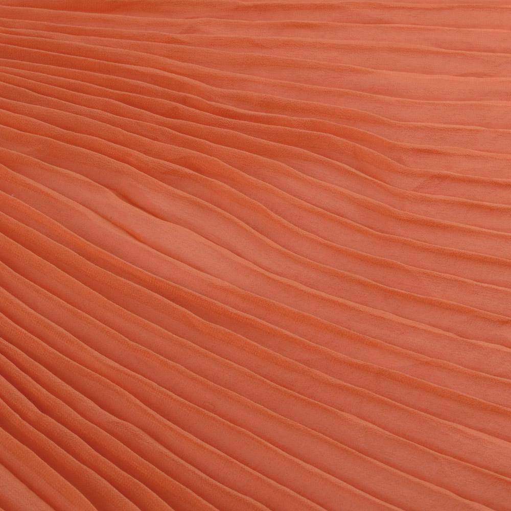 Ткань креп гофре в натянутом виде ширина 140 см Оранжевый (11416.009) - фото 1 Ткань креп гофре в натянутом виде ширина 140 см Оранжевый (11416.009) - фото 1