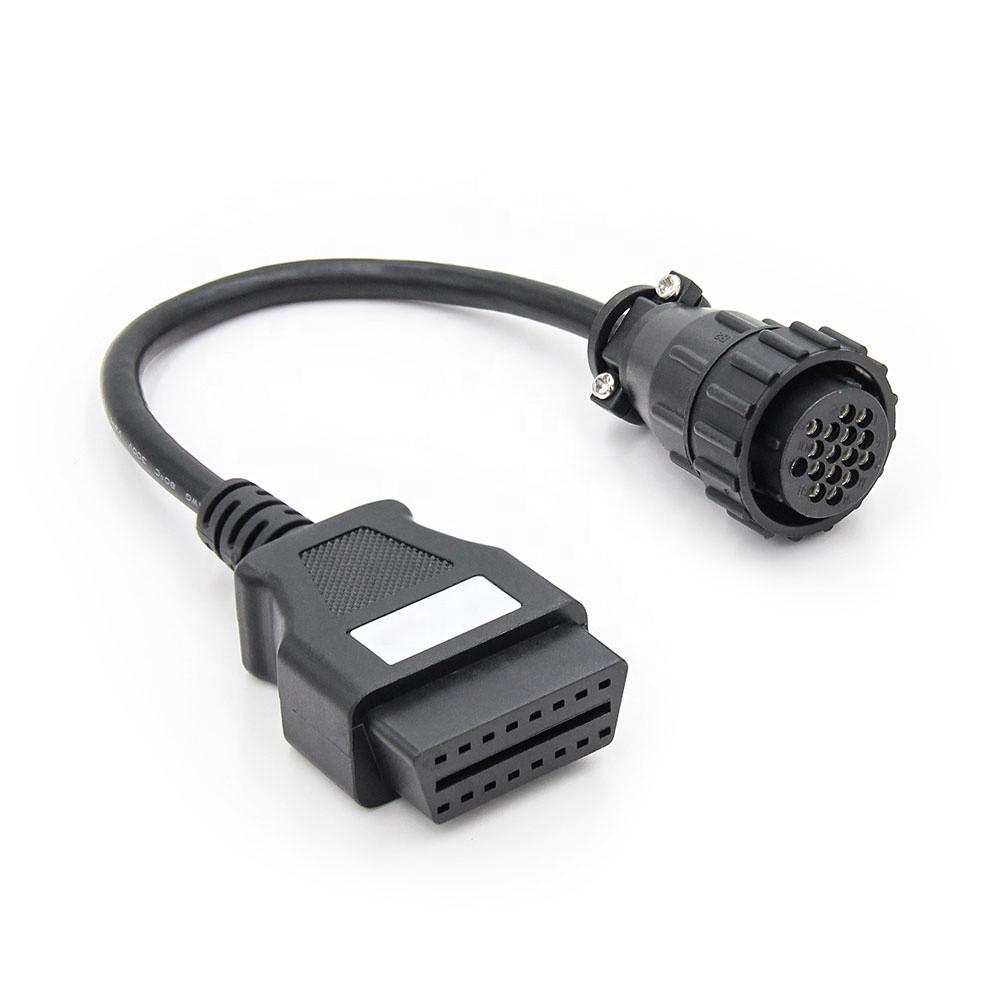 Переходник Scania/DAF 16 pin на 16 pin OBD2 (1438435348)