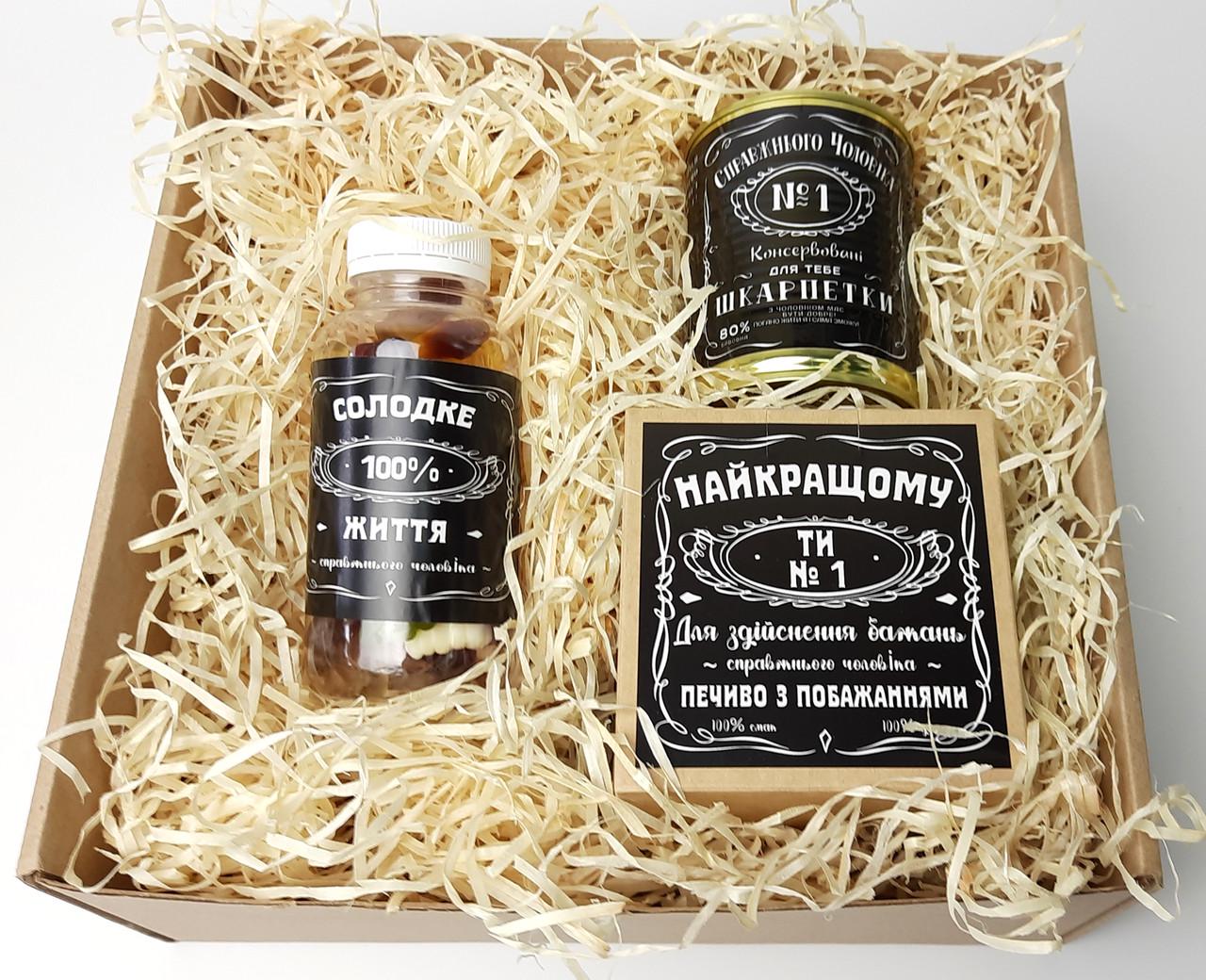 Подарунковий бокс Життя справжнього чоловіка в стилі Джек Деніелс