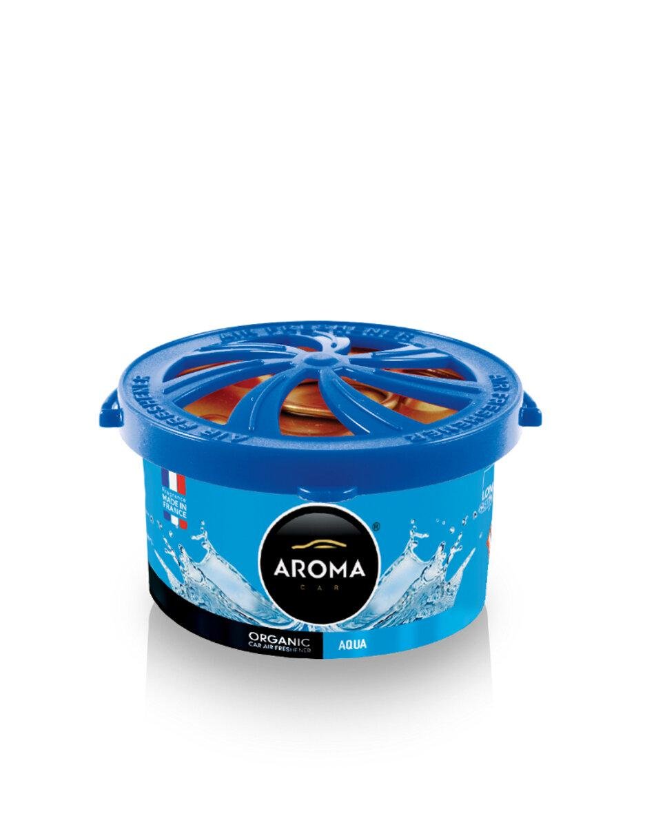 Ароматизатор Aroma Car Organic Green Tea Aqua гелевый 40 г