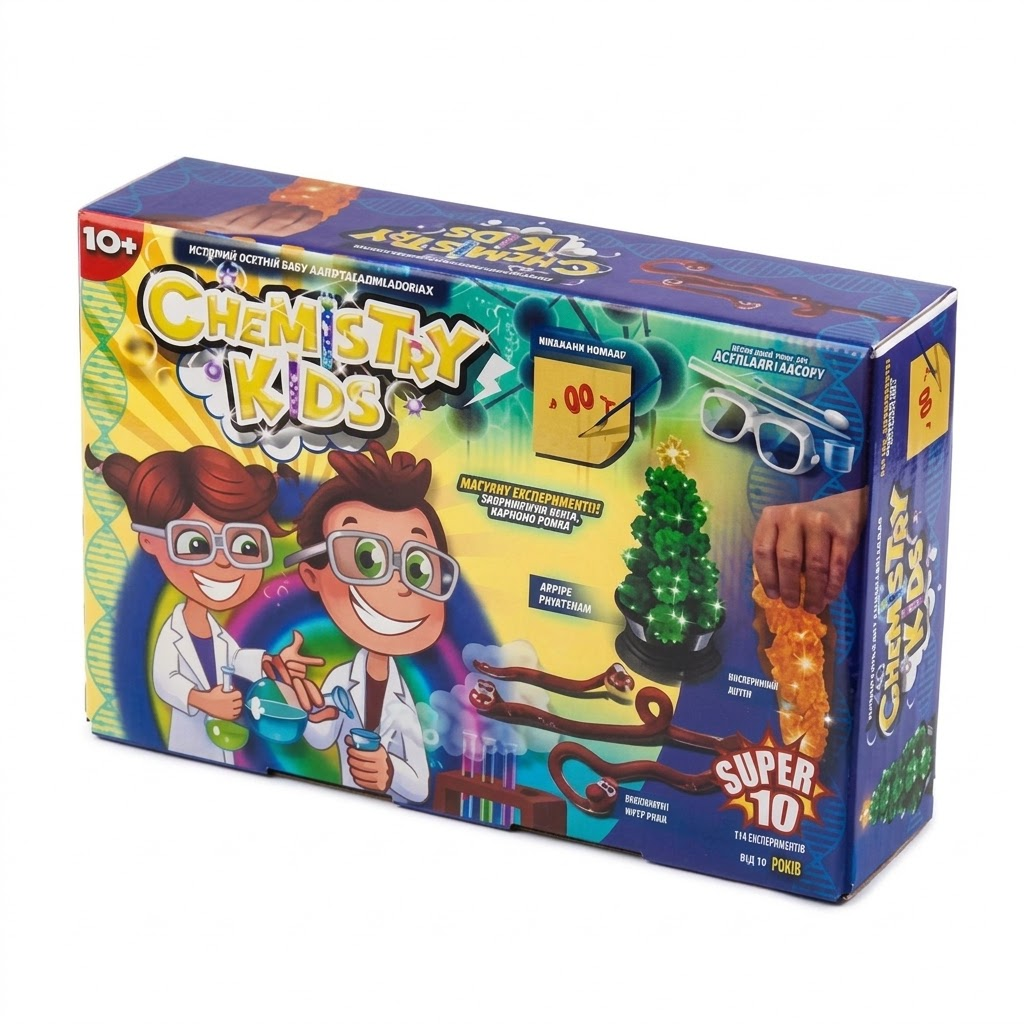 Набор для опыта Danko Toys CHEMISTRY KIDS от 10 лет (ID-175-E-44)