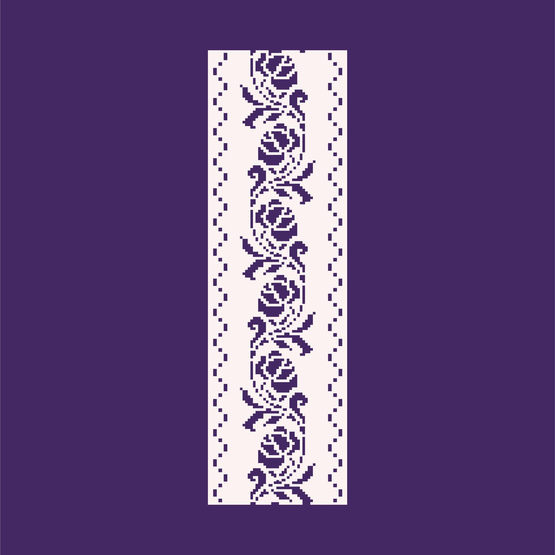 Трафарет DFA Етно Вишиванка для штукатурки та фарби (Z00004)