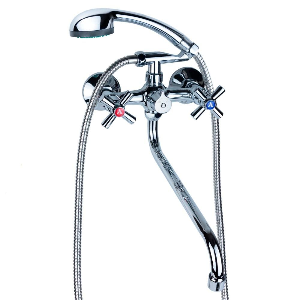 Змішувач для ванної AQUATICA PM-2C457C 9780210 двовентильний Хром (222526)