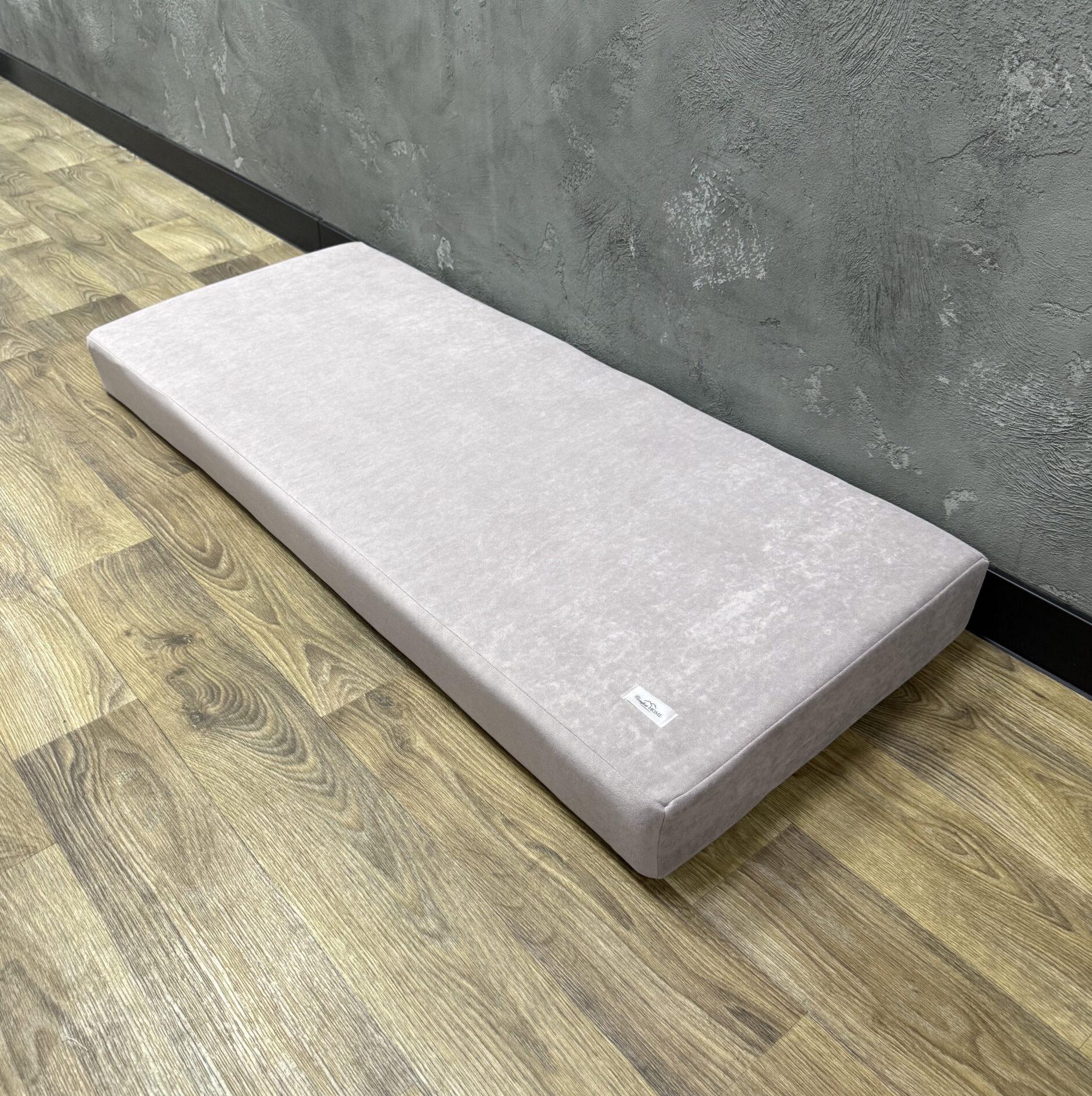 Матрас Comfort Home на подоконник/каркасы/поддоны/садовая мебель велюровый 160х40х5 см