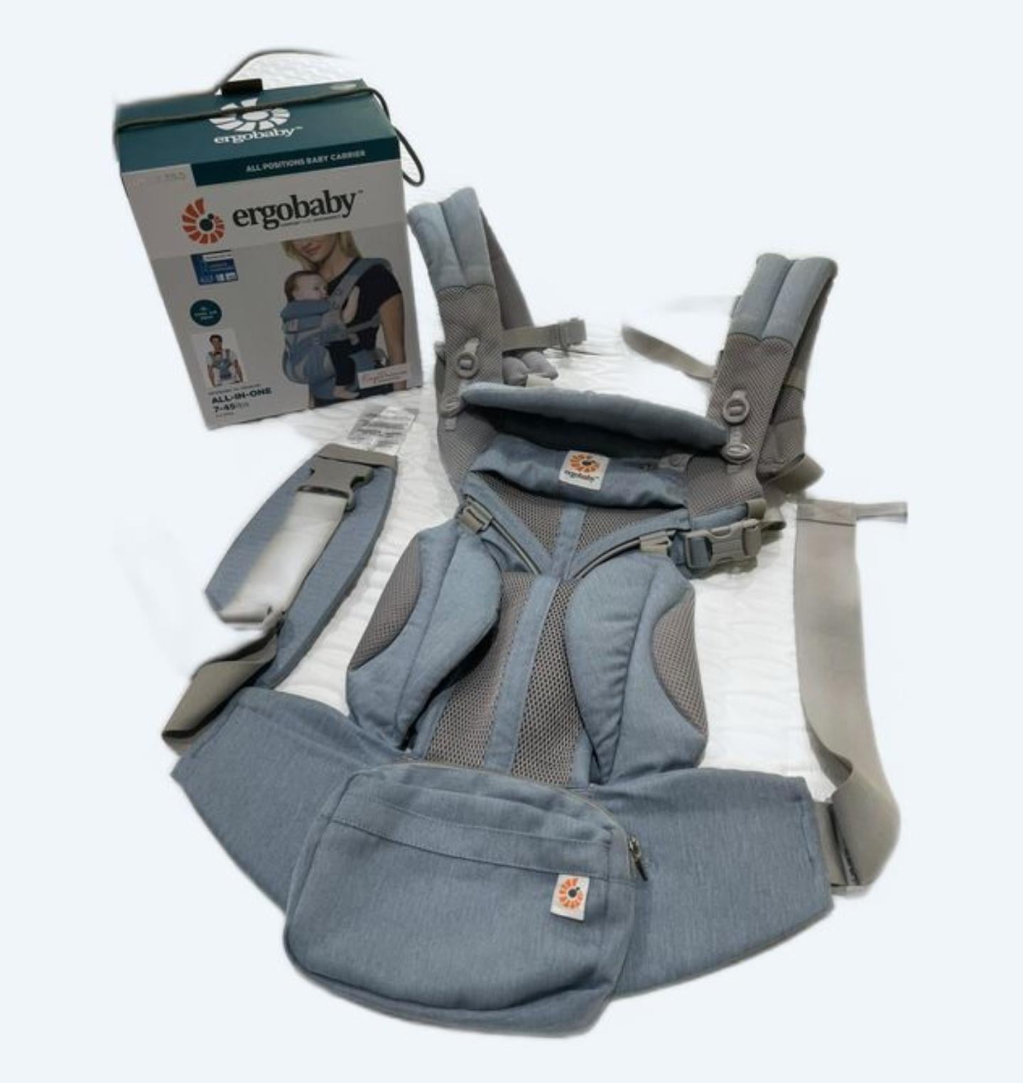 Слінг-рюкзак для дитини Ergobaby Omni 360 Cool Air Mesh 4в1 до 20 кг (Ergobaby Omni 360)