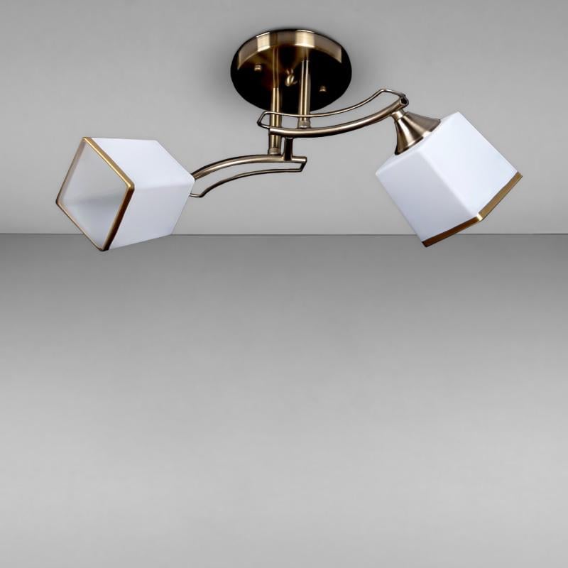 Люстра потолочная LightHouse SR-17009/2 AB L520хW280хH240 Бронзовый (16063)