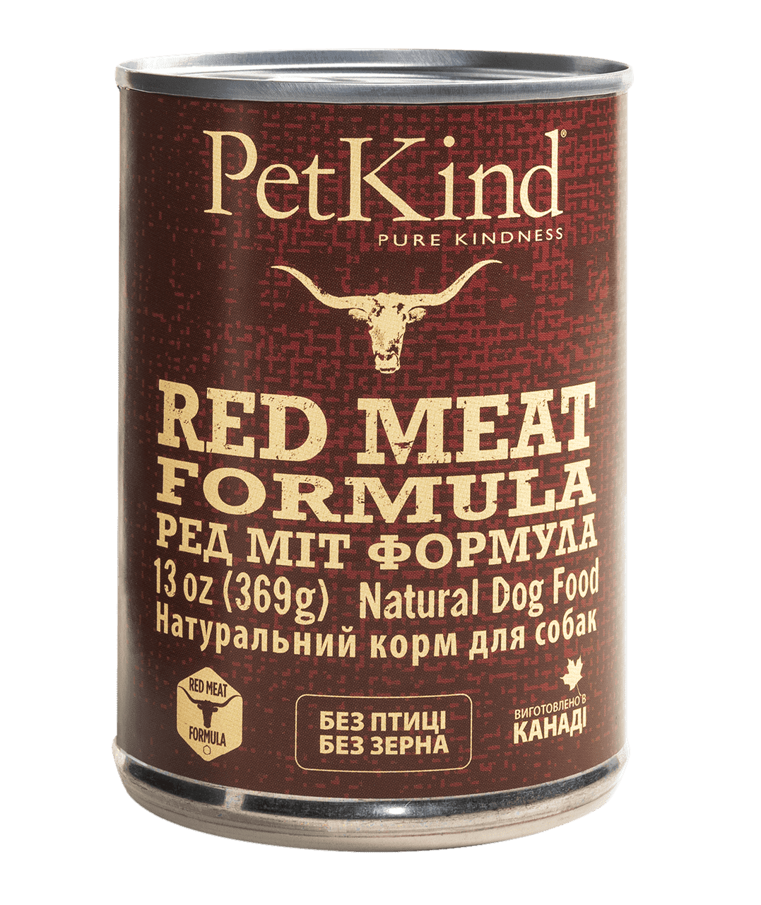 Корм влажный для собак PetKind Red Meat говядина и ягненок 369 г (PK00580)