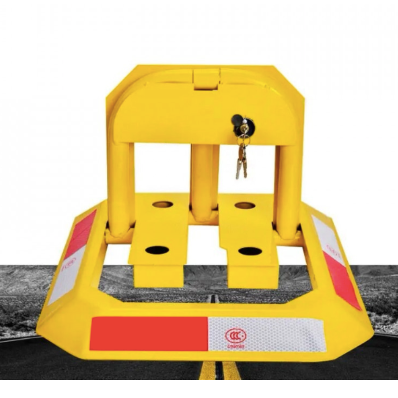 Паркувальний бар'єр із замком (Б364) - фото 4