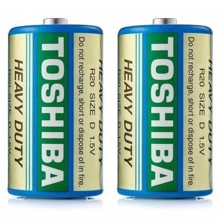 Батарейка Toshiba D/R20 1,5v 2 шт. (34068069)