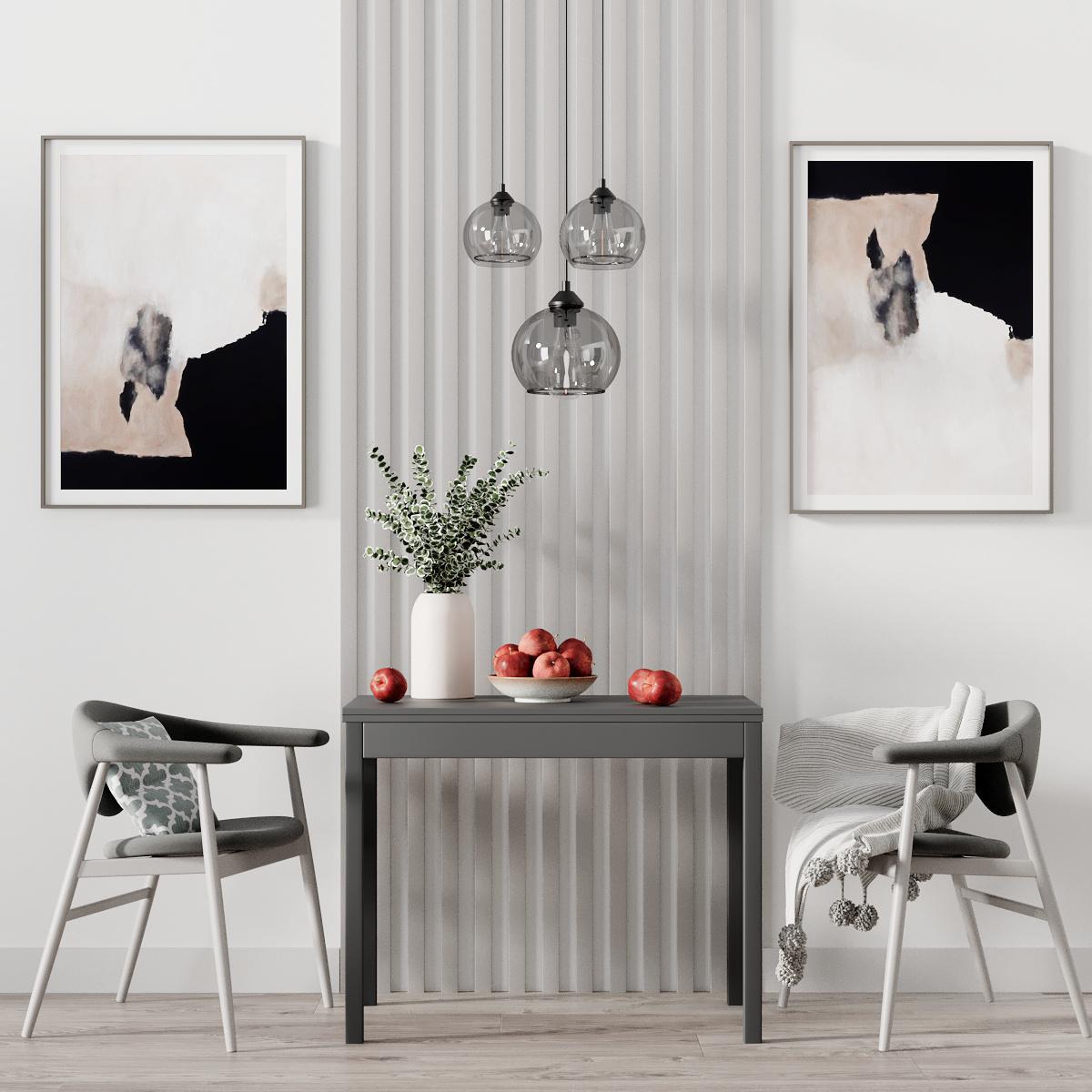 Обеденный стол-трансформер Lunch 900x765x600 мм Графит/Графитовые ножки (GATB19070000020) - фото 5 Обеденный стол-трансформер Lunch 900x765x600 мм Графит/Графитовые ножки (GATB19070000020) - фото 5