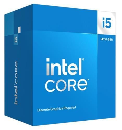 Процессор Intel Core i5 LGA1700 i5-14400F Box 10x2,5 ГГц Turbo Boost 4,7 ГГц 16 потоков L3 20Мб Raptor Lake 10 нм TDP 65