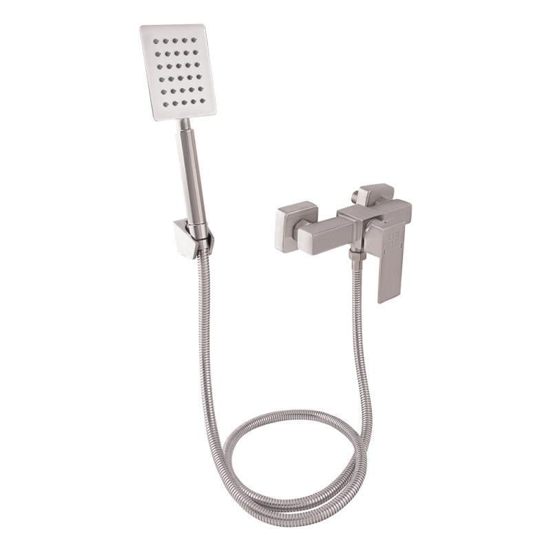 Смеситель для душа Lidz никель Серый (LIDZNKS103001000)