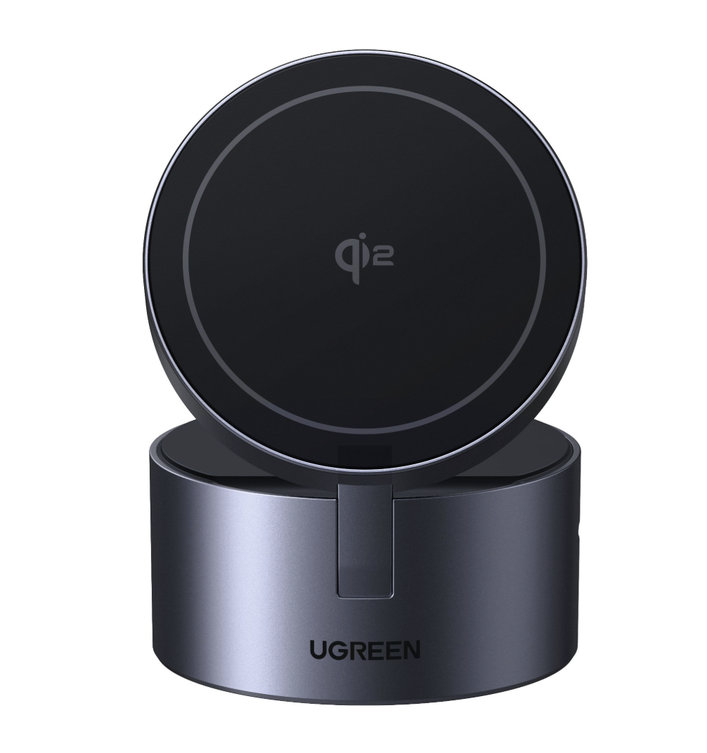 Зарядное устройство UGREEN 3in1 MagSafe Qi2 15W для iPhone 12-17 Series