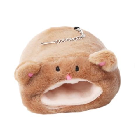 Будиночок-ліжанка для хом'яку RIAS HM01 10х8х8 см Brown (3_06347)