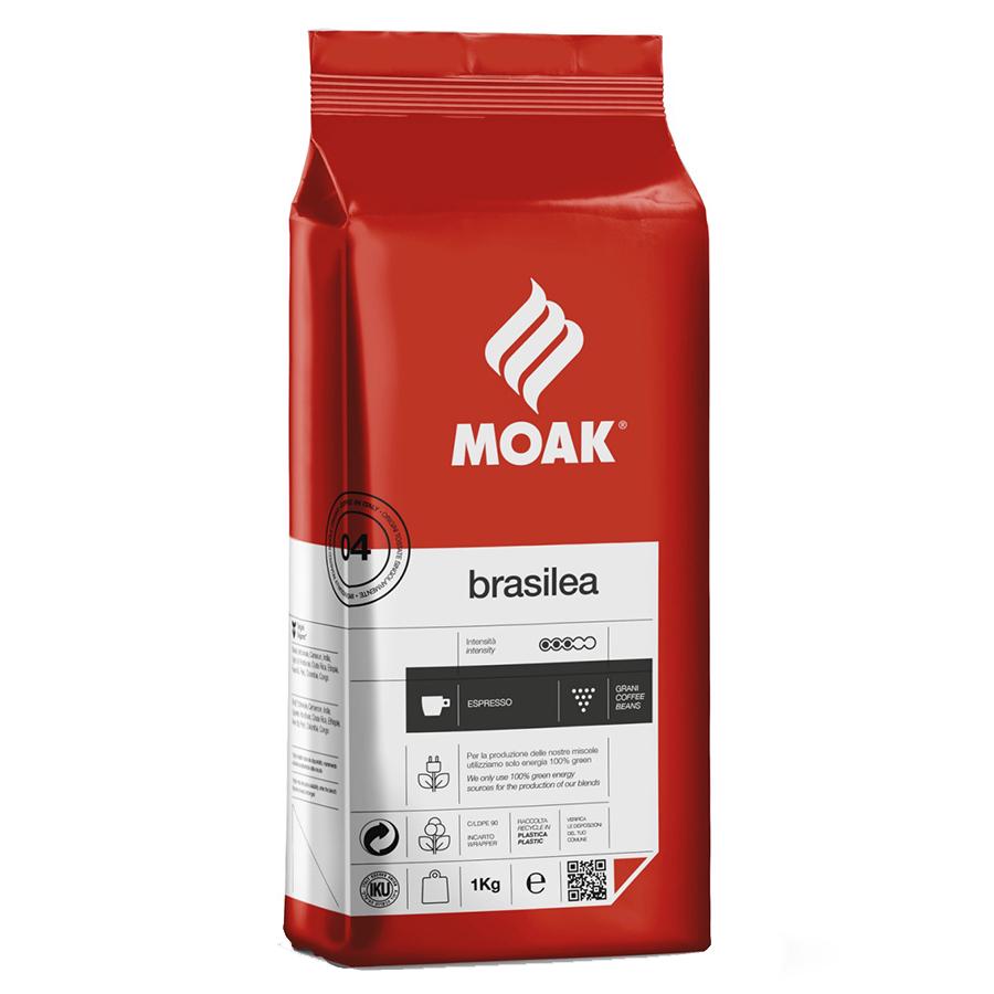 Кава в зернах Moak Brasilea 1 кг (10708413)