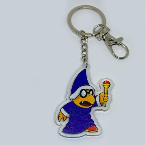 Брелок акриловый Kamek Super Mario в подарочной уп. (3355)