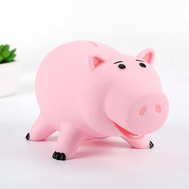 Копилка детская Свинка Piggly bank Розовый (28523602)
