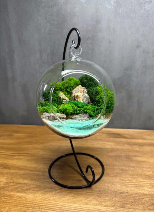 Мосаріум у підвісній кулі Легкість 12х23 см Мосаріум у підвісній кулі Легкість 12х23 см