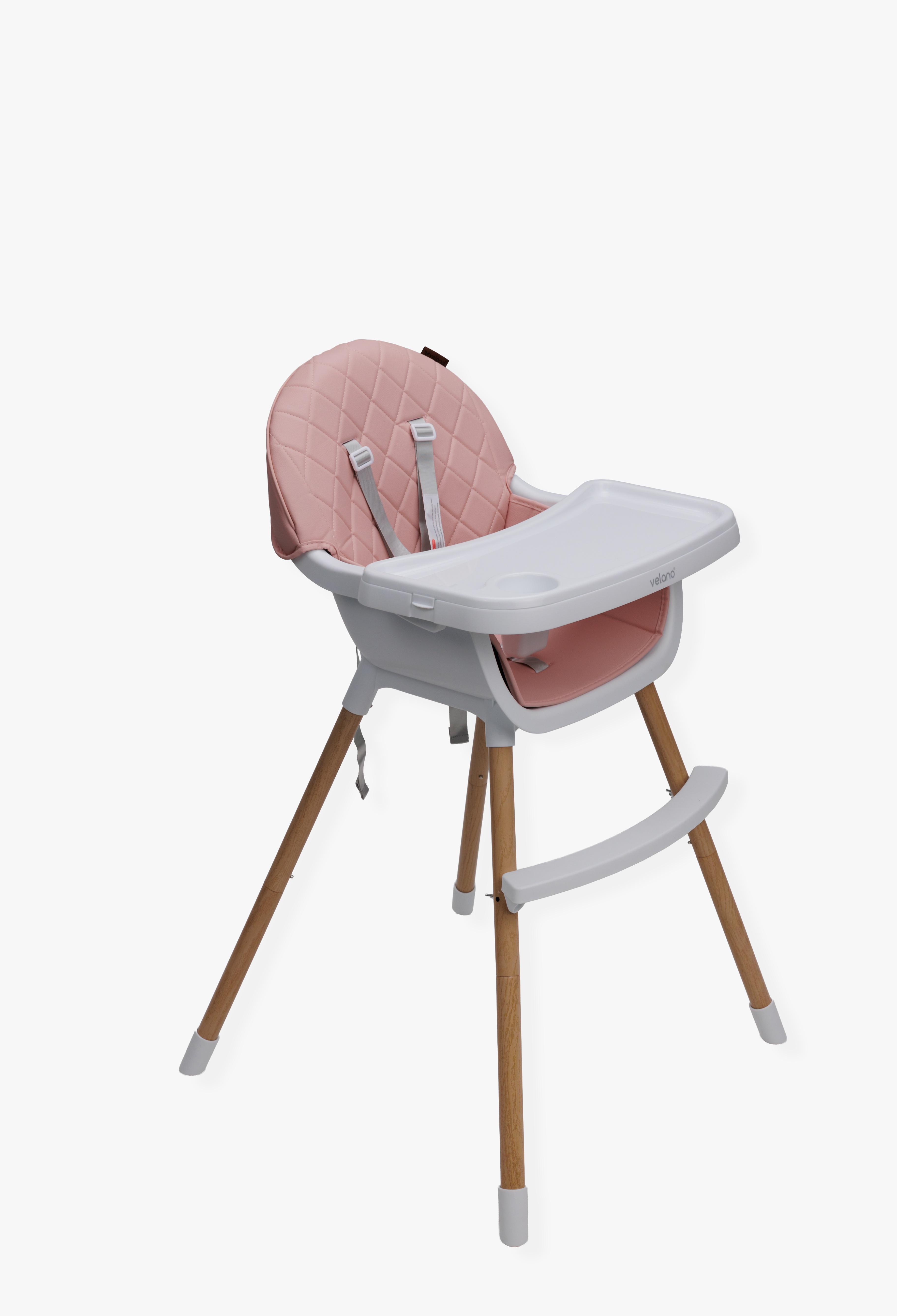 Стул для кормления ребенка Velano Evo 2в1 Pink Стул для кормления ребенка Velano Evo 2в1 Pink