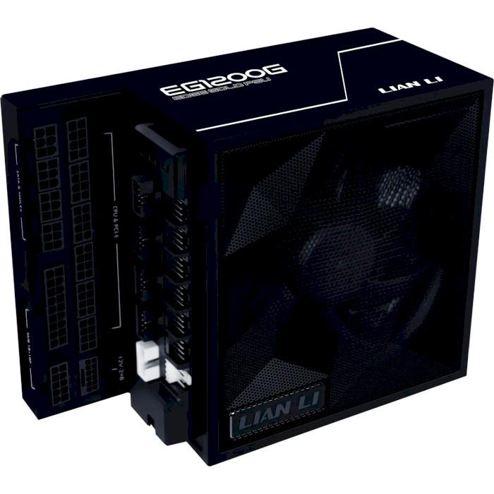 Блок питания Lian Li Edge 1200W ATX 100-240V 80 Plus Gold Black (G9P.EG1200G.BH00.EU)