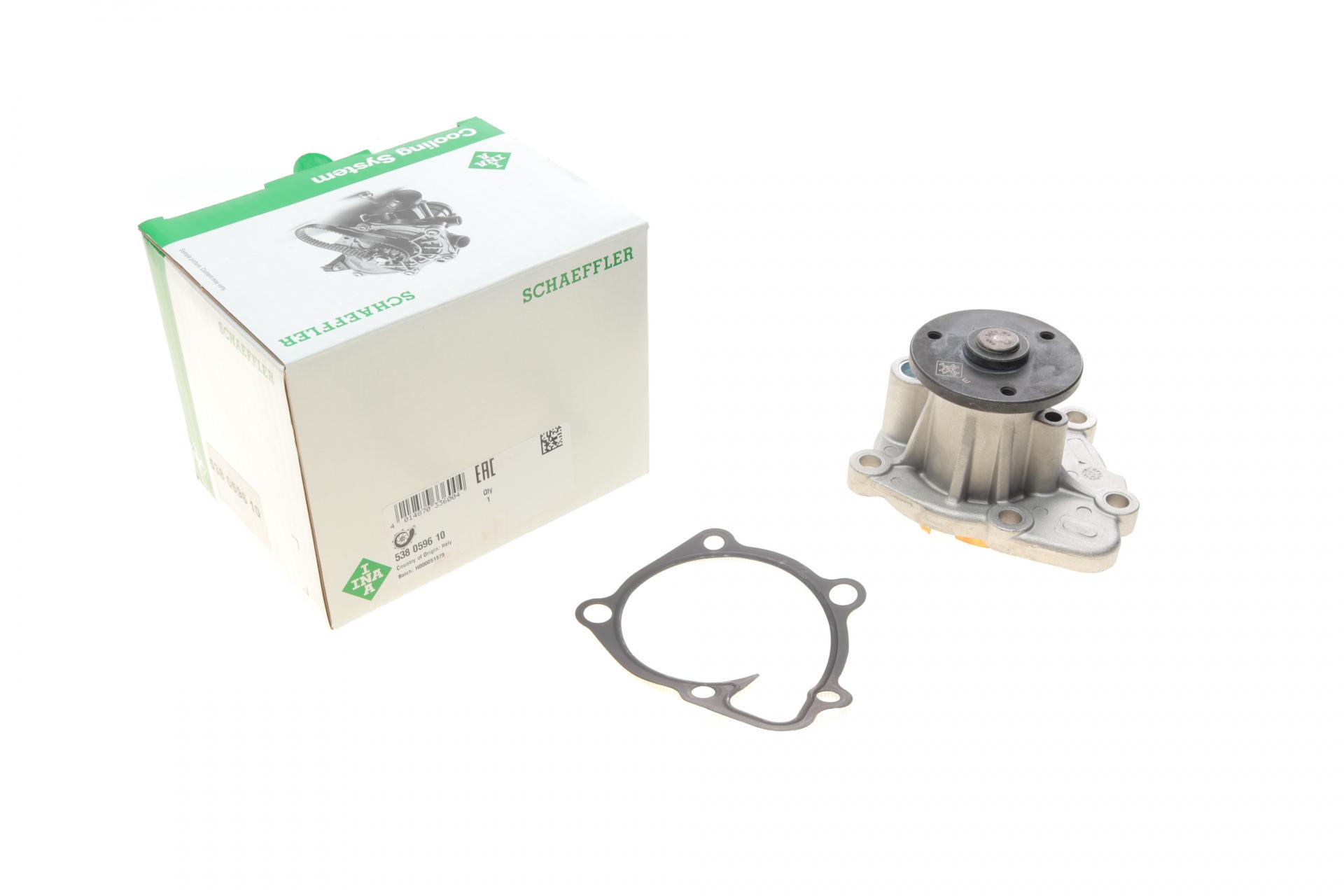 Помпа воды INA Hyundai ix35/Tucson/Santa Fe/Kia Cerato/Sorento/Carens/Mitsubishi 2.0/2.4 10- 538 0596 10