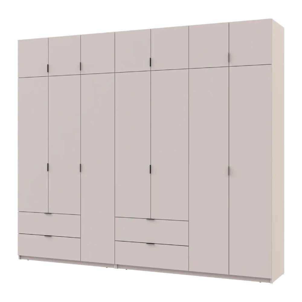 Шкаф для одежды Doros Лукас DRS-011716 3+4 ДСП 280х50х240 см Кашемир (42005120)