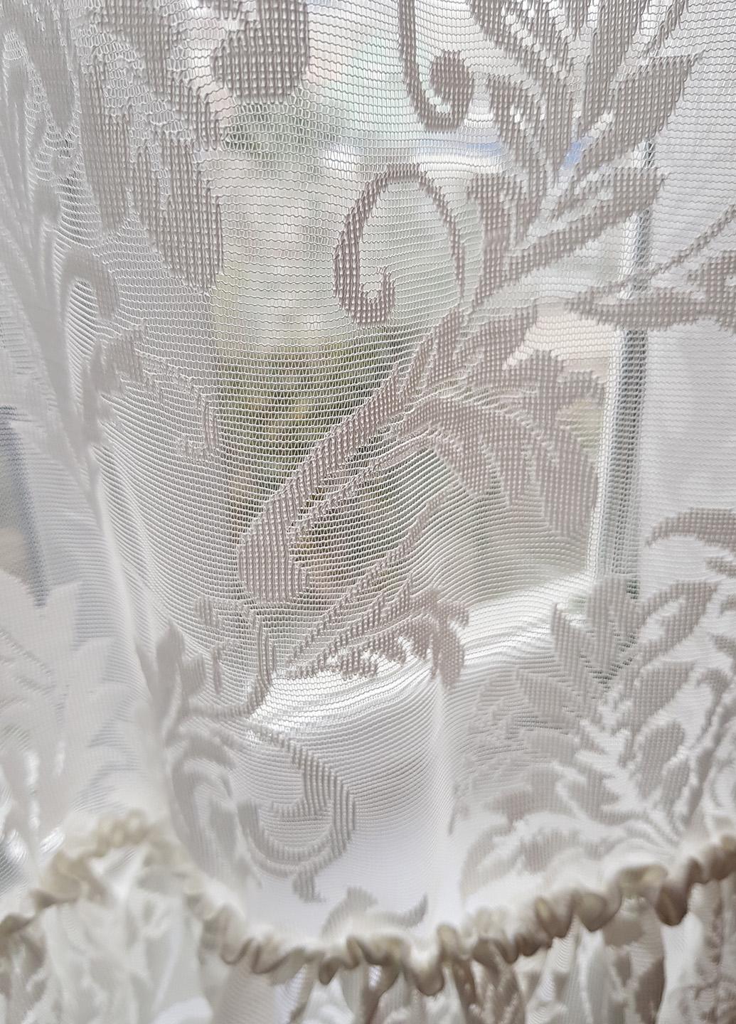 Комплект штор и тюль к подоконнику Firanka Ажур карниз 200 см Бежевый (70_3к) - фото 3 Комплект штор и тюль к подоконнику Firanka Ажур карниз 200 см Бежевый (70_3к) - фото 3