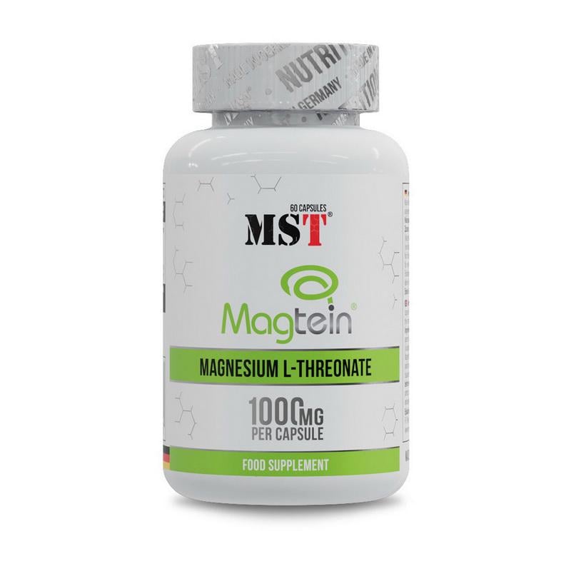 Магній треонат MST Magtein Magnesium L-Threonate 1000 mg 60 капс.