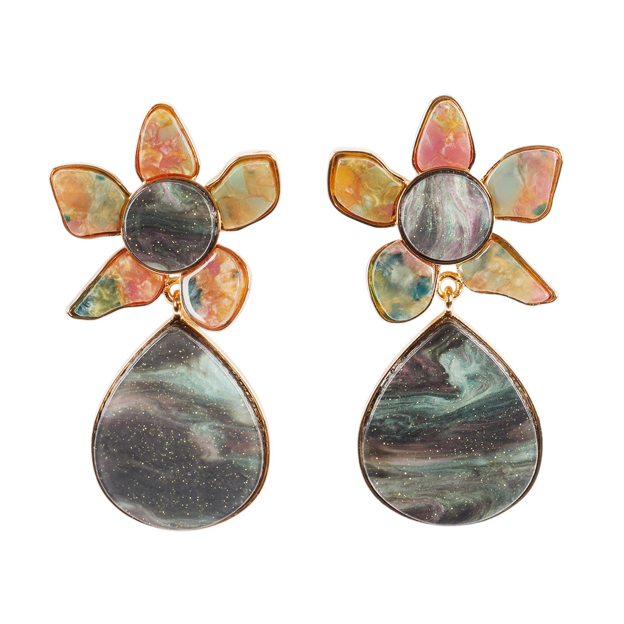 Женские серьги Parfois 191069 ONE Зеленый