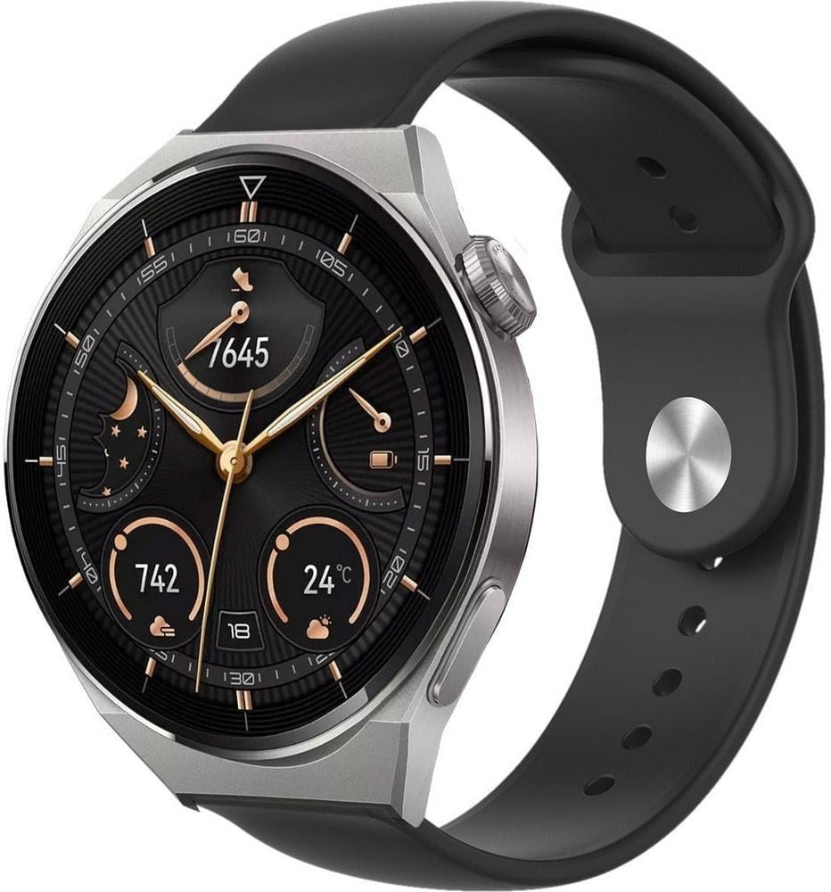 Ремешок для Huawei Watch GT3 Pro 46 мм Black (37330-2B)