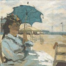 Салфетки для декупажа Ambiente Пляж Трувиль 18,5 г/м2 33х33 см 20 шт. 12 пач. (8712159130263)