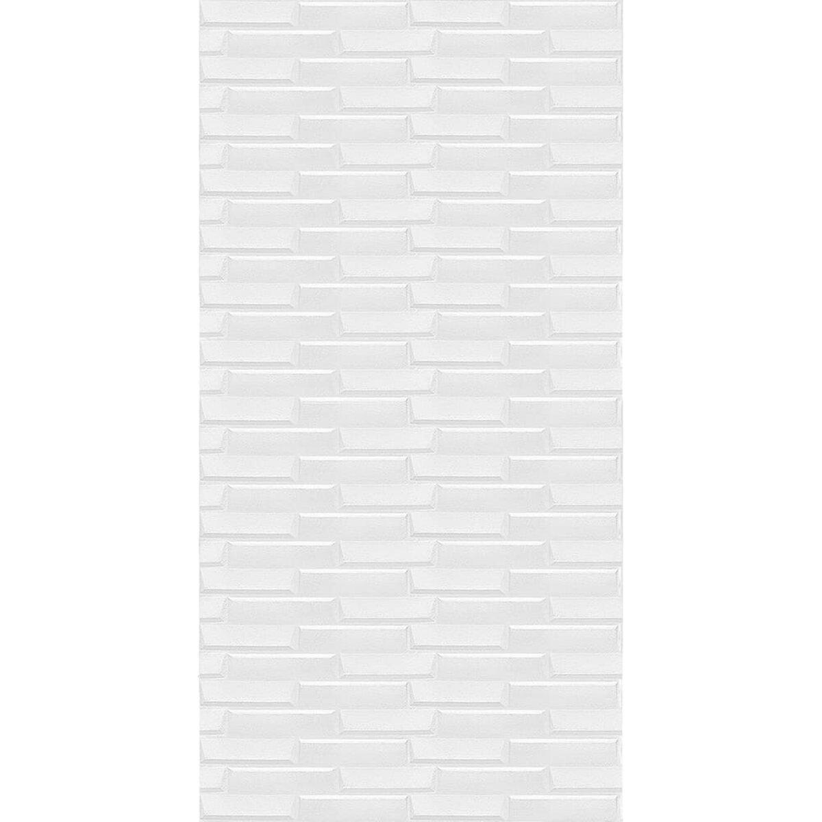 3D-панель самоклеящаяся Sticker Wall кладка 3080x700x5 мм Белый (3DPanda-1759)