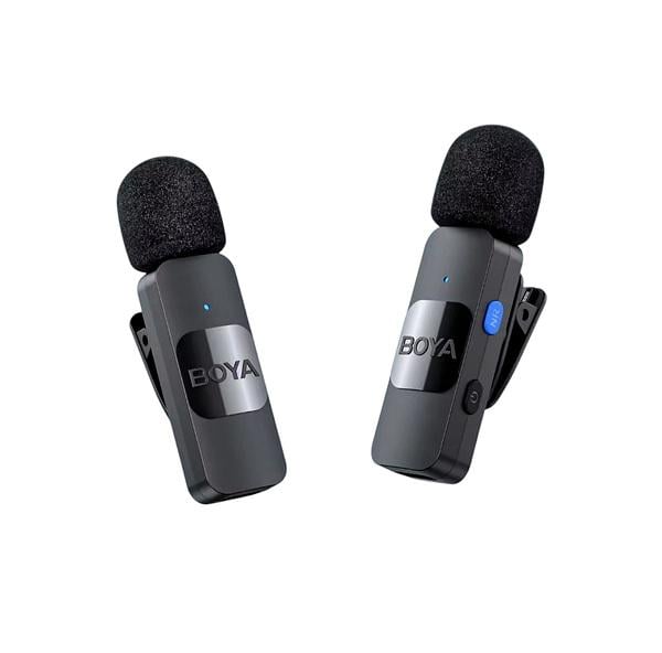 Микрофон беспроводной петличный Boya BY-V2 с разъемом iOS - фото 10 Микрофон беспроводной петличный Boya BY-V2 с разъемом iOS - фото 10
