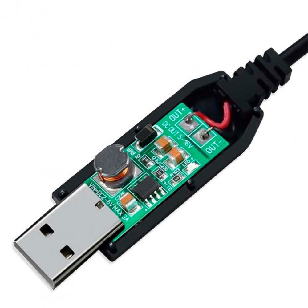 Кабель питания для роутера 5V/12V USB DC 5,5x2,1 (000007477) - фото 4 Кабель питания для роутера 5V/12V USB DC 5,5x2,1 (000007477) - фото 4