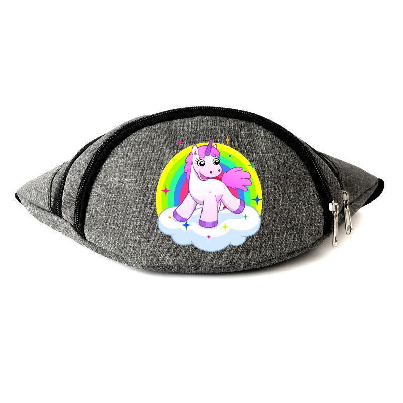 Поясная сумка-бананка Cappuchino toys Unicorn EDN 0043 Серый (1369989318) Поясная сумка-бананка Cappuchino toys Unicorn EDN 0043 Серый (1369989318)